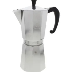 Forever Miss Moka Prestige mokapot 18-kops aluminium mat