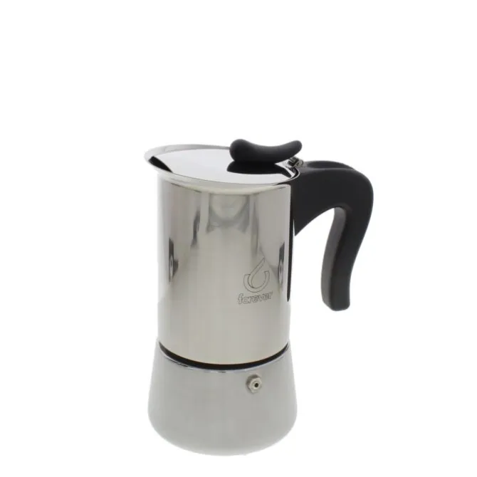 Forever Miss Splendy inductie mokapot 6-kops rvs glans