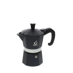 Forever Prestige Noblesse mokapot 3-kops aluminium zwart