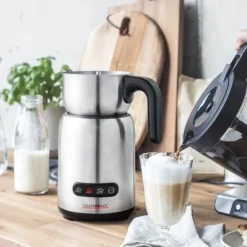 Gastroback Design Milk & Chocolate Advanced elektrische melkopschuimer rvs