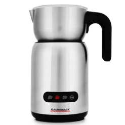 Gastroback Design Milk & Chocolate Advanced elektrische melkopschuimer rvs