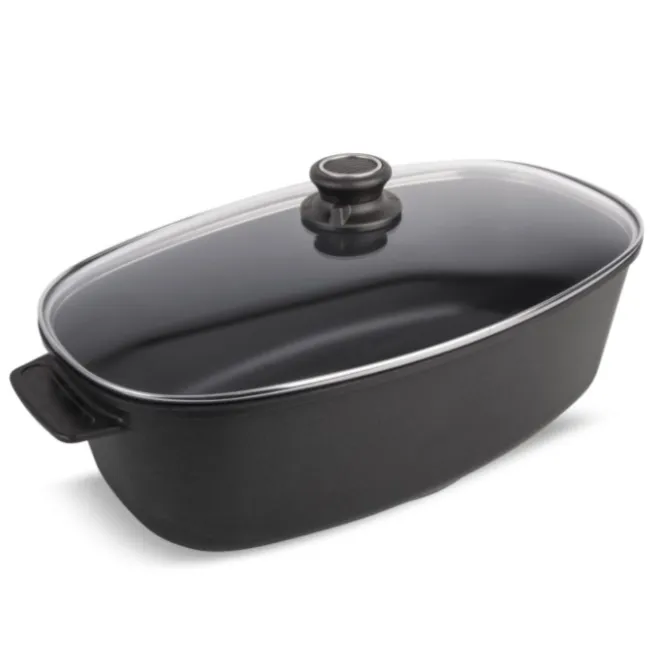 Gastrolux Evo Expert keramische vispan 46 x 26 cm aluminium