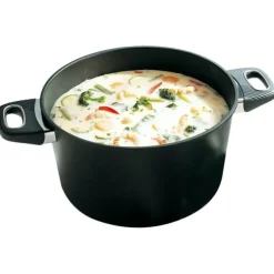 Gastrolux Expert hoge kookpan voor inductie ø 26 cm 6 liter aluminium
