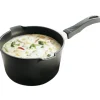 Gastrolux Expert sauspan met 2 tuiten voor inductie ø 16 cm h 9,5 cm aluminium