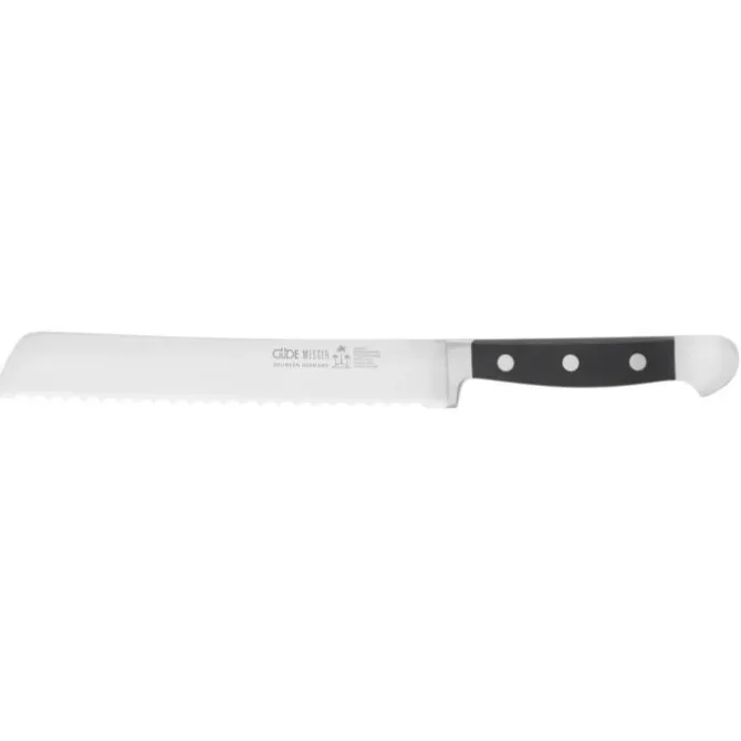 Güde Alpha broodmes met kartel 21 cm messenstaal zwart