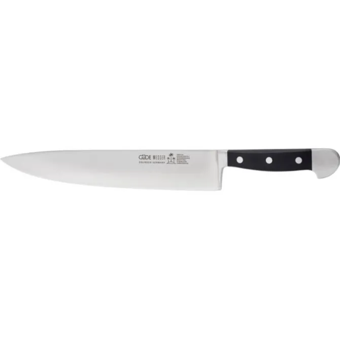 Güde Alpha koksmes 26 cm messenstaal zwart