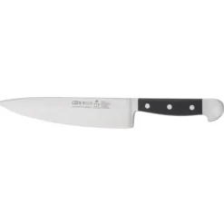 Güde Alpha koksmes 21 cm messenstaal zwart