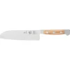 Güde Alpha Olive Santoku mes 18 cm messenstaal bruin