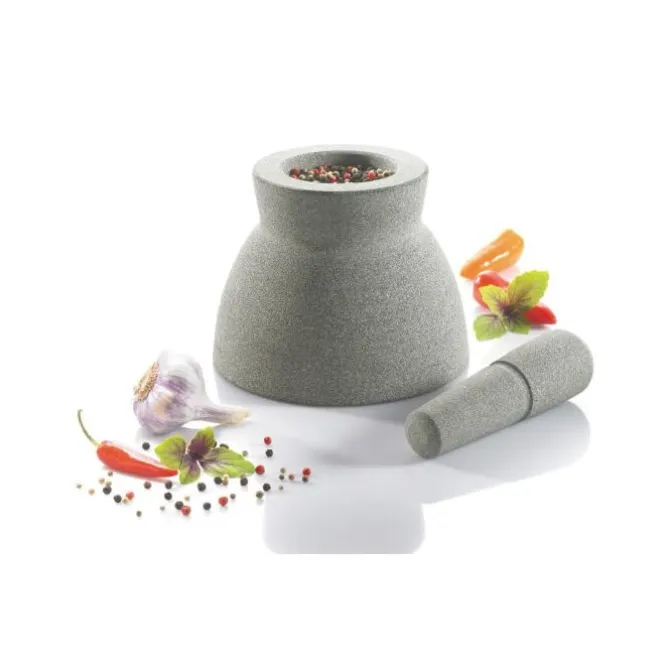 Gefu Crunchy vijzel ø 17 cm graniet grijs