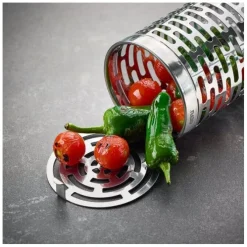 GEFU Deluxe grill Basket 30,5 cm rvs