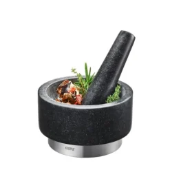 Gefu X-Plosion vijzel ø 14 cm graniet zwart