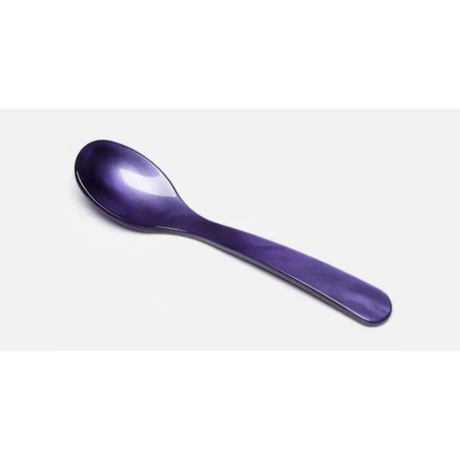 G. F. Heim Söhne eierlepel 12,5 cm kunststof paars