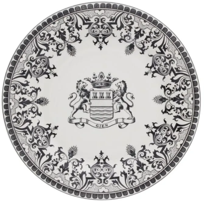 Gien Blason dinerbord ø 27,5 cm keramiek crème