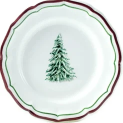 Gien Filet Nöel gebaksbord ø 16,5 cm keramiek