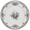 Gien Fleurs dinerbord ø 27,5 cm keramiek crème
