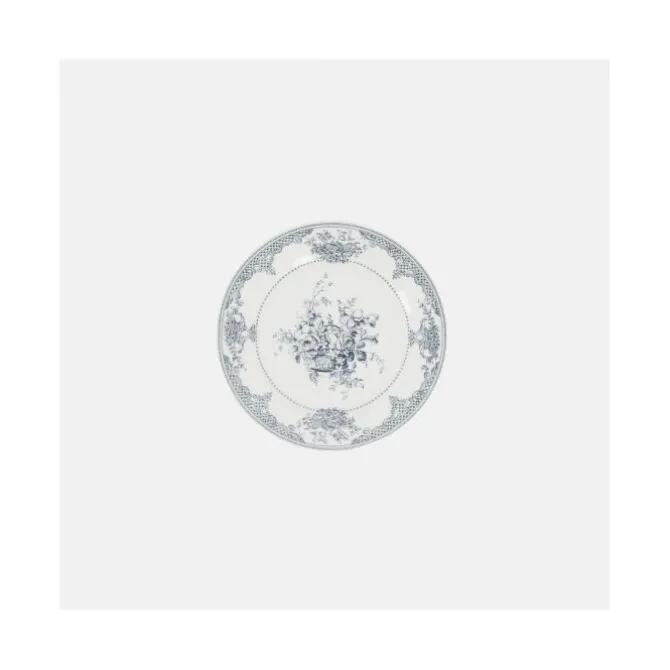 Gien Les Dépareillées fleurs onderzetter ø 12,8 cm keramiek blauw