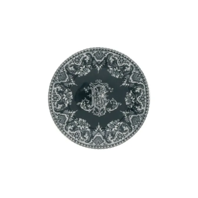 Gien Les Dépareillées Monogramme onderzetter 12,8 cm keramiek groen