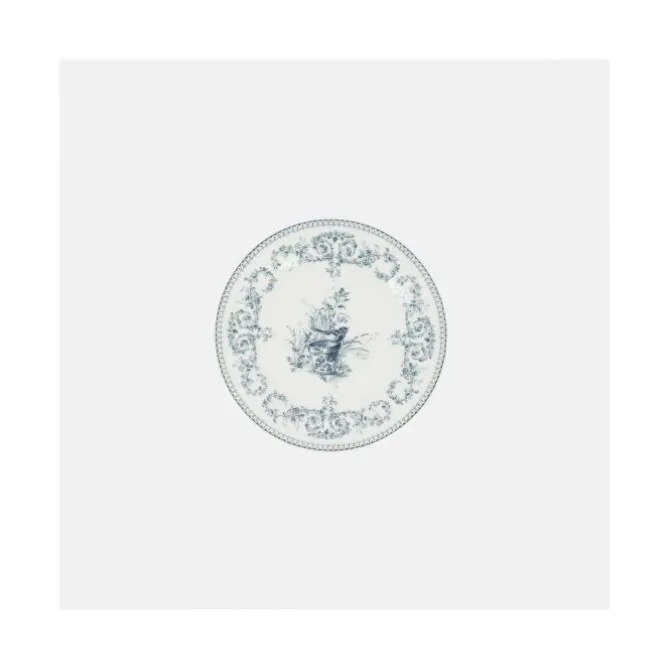 Gien Les Dépareillées Oiseau onderzetter ø 12,8 cm keramiek blauw