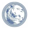 Gien Les Dépareillées Vue d'Orient onderzetter 12,8 cm keramiek crème-blauw