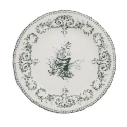 Gien Oiseau dessertbord ø 22 cm keramiek crème
