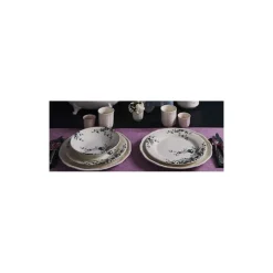 Gien Oiseau dinerbord ø 27,5 cm keramiek crème