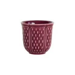 Gien Pont aux Choux espressokop 8,5 cl keramiek Bordeaux