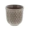 Gien Pont aux Choux espressokop 8,5 cl keramiek licht taupe