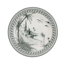 Gien Vue Orient dessertbord ø 22 cm keramiek crème