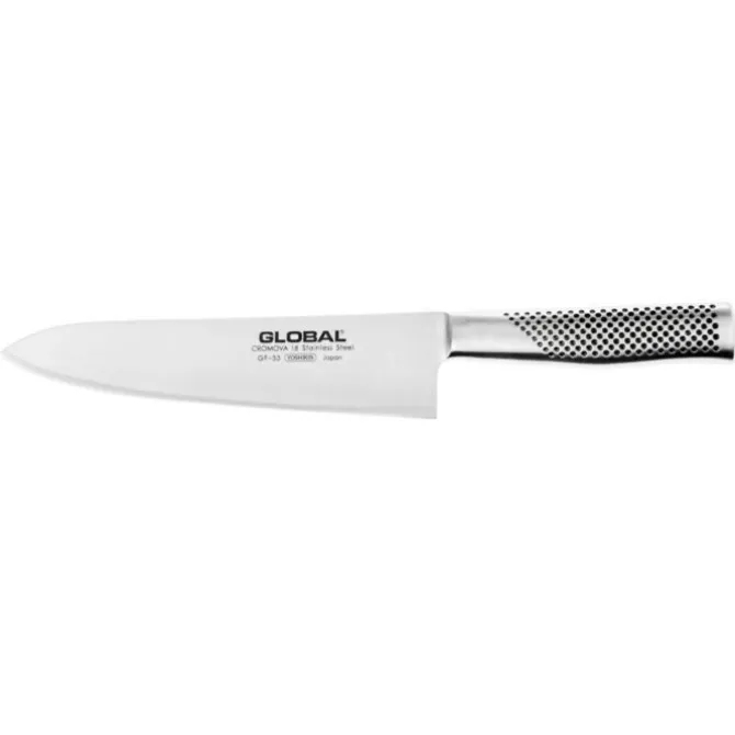 Global GF33 koksmes 21 cm messenstaal