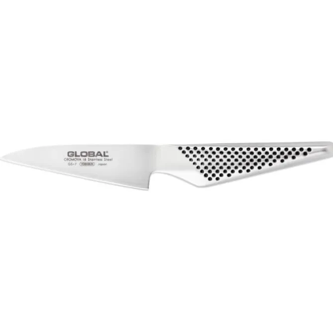 Global GS7 groentemes 10 cm messenstaal