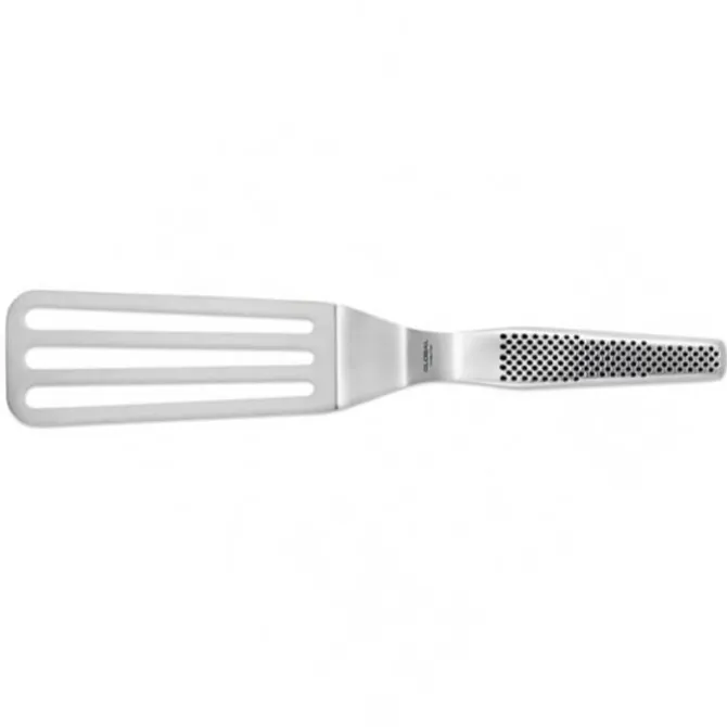 Global GS26 spatel met gleuven 27 cm messenstaal