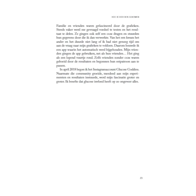 Glucose revolutie