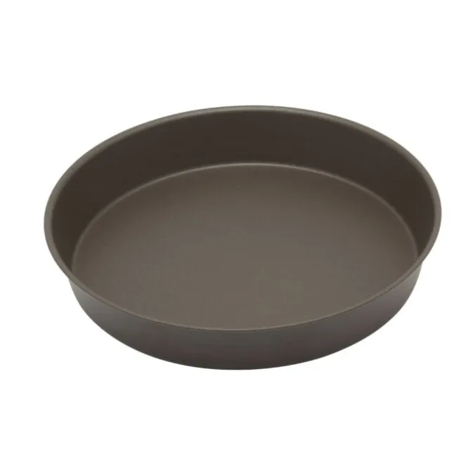 Gobel bakblik ø 32 cm staal bruin