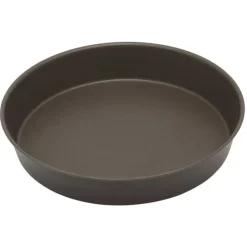 Gobel bakblik ø 30 cm staal bruin