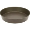 Gobel bakblik ø 26 cm staal bruin