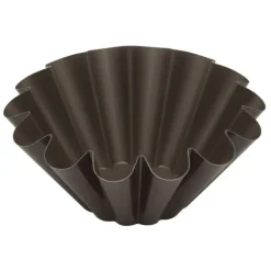 Gobel briochevorm ø 22 cm staal bruin