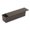 Gobel broodbakvorm 42,5 x 12,5 x 10,5 cm staal bruin