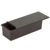 Gobel broodbakvorm 27,5 x 11 x 9 cm staal bruin
