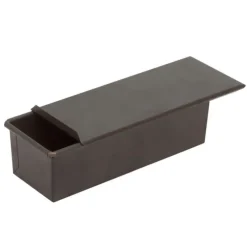 Gobel broodbakvorm 27,5 x 11 x 9 cm staal bruin