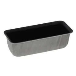 Gobel cakevorm éénpersoons 10 x 3,8 cm aluminium anti-aanbaklaag
