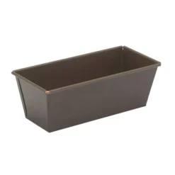 Gobel cakevorm 18,7 x 9 cm staal bruin