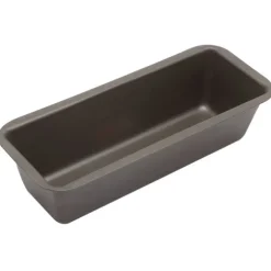 Gobel cakevorm 28 x 10 cm staal bruin