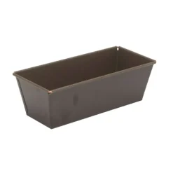 Gobel cakevorm 22 x 10 cm staal bruin