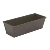 Gobel cakevorm 28 x 8,5 cm staal bruin