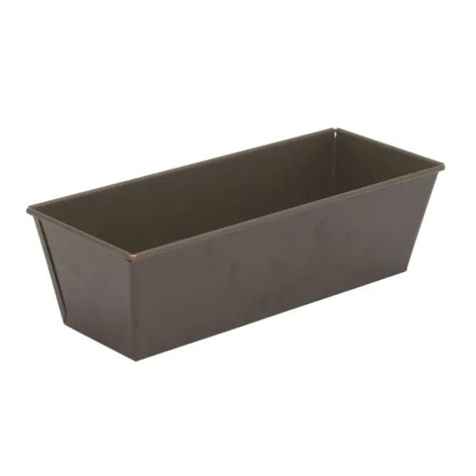 Gobel cakevorm 28 x 8,5 cm staal bruin