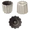 Gobel canelé bordelaisvormpjes ø 5,5 cm aluminium