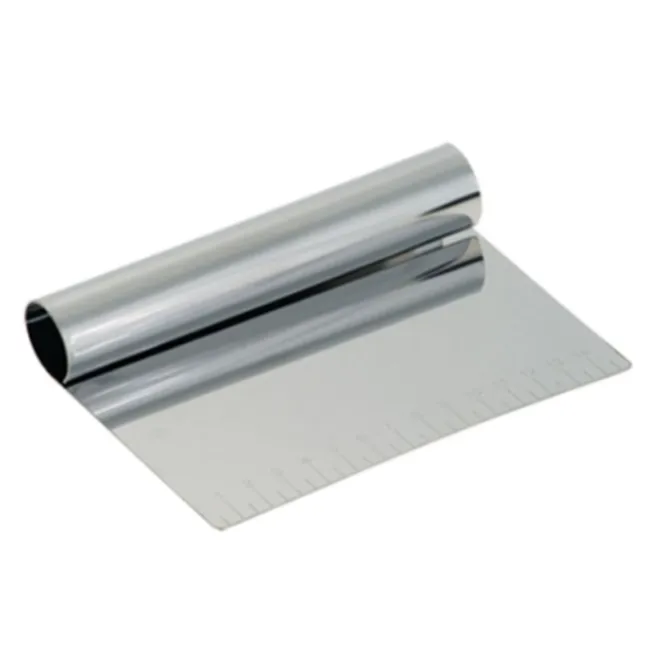 Gobel deegschraper recht 15 cm rvs