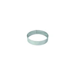 Gobel kookring ø 8 cm h 4,5 cm rvs