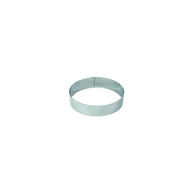 Gobel kookring ø 8 cm h 4,5 cm rvs