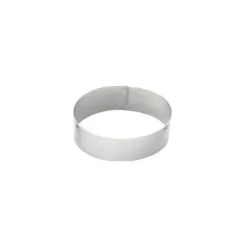 Gobel kookring ø 8 cm h 3,5 cm rvs